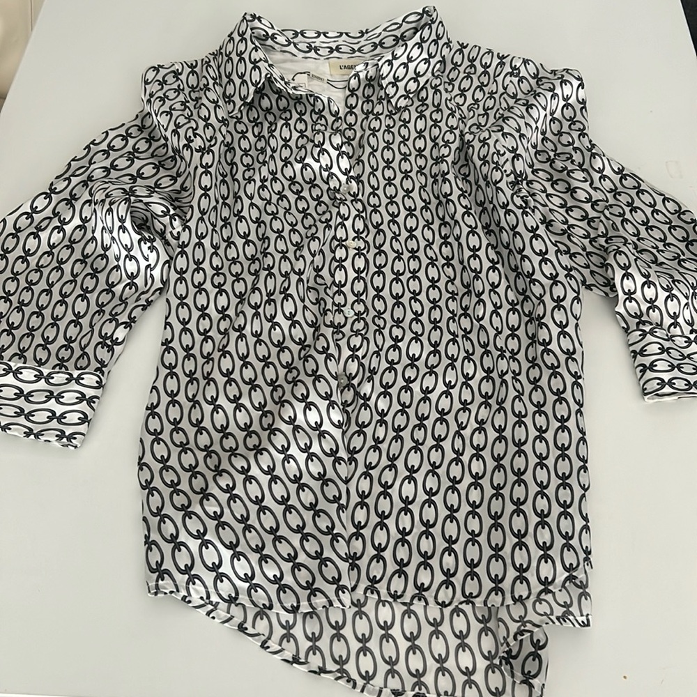 L’Agence Dani Silk Blouse